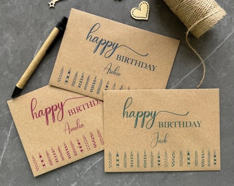 Envelope for Birthday Money or Gifting a Voucher, Personalised Envelope, Money Wallet, Money Gift, Voucher Envelope