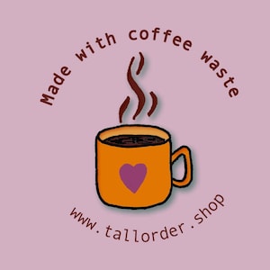 Papel de escribir con extracto de café, juego de cartas, regalo para amantes del café, amigos por correspondencia, papel especial ecológico imagen 9