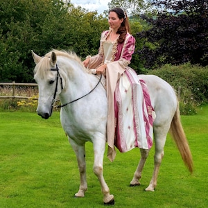 1700&#39;s Style Pannier Dress UK size 12