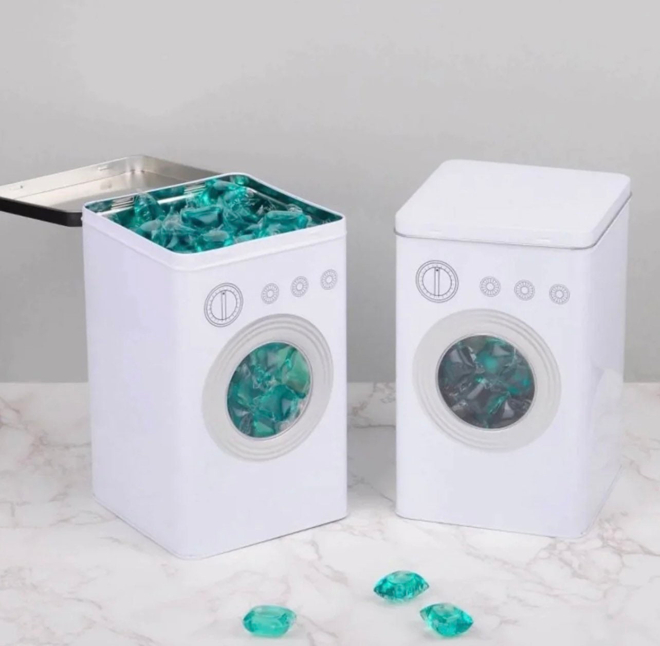 2 Ct Target Bullseyes Playground Washer Pod Tin. Etsy