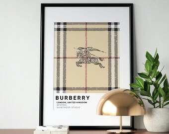 burberry wall art