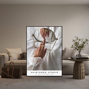Luxury Wall Art, Elegant Home Decor, Luxury Print, Hypebeast Room Decor, Original Digital Painting, Printable Wall Art, Instant Download