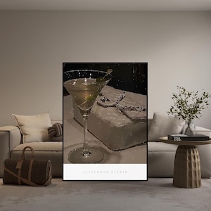 Luxury Wall Art, Modern Hypebeast Room Decor, Luxury Print, Hypebeast Decor, Original Digital Painting, Instant Download, Printable Wall Art