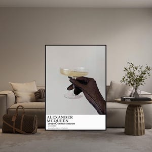 HEILIGES STUDIO | Luxus Designer Swatch, elegantes Wohndekor, Luxusdruck, Hypebeast Dekor, druckbare Wandkunst