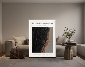 Positive Affirmation Poster, Growth Mindset, Affirmation Wall Art, Printable Art, Motivational Home Decor, Preppy Room Decor, Modern Decor