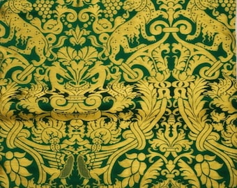 Metallisches griechisches Brokat. 145 cm Breite
