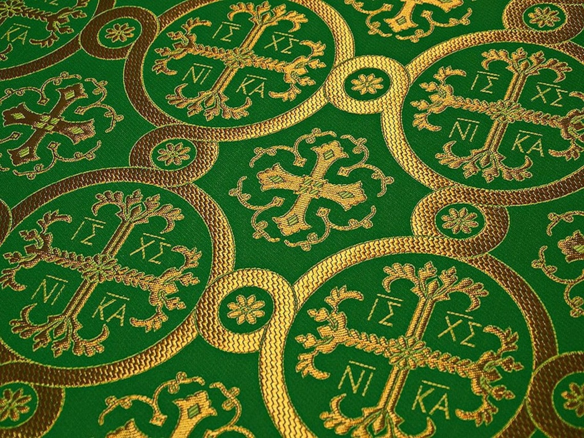 Church Fabric. Nonmetallic Brocade. Any Colors. Vestment Etsy UK