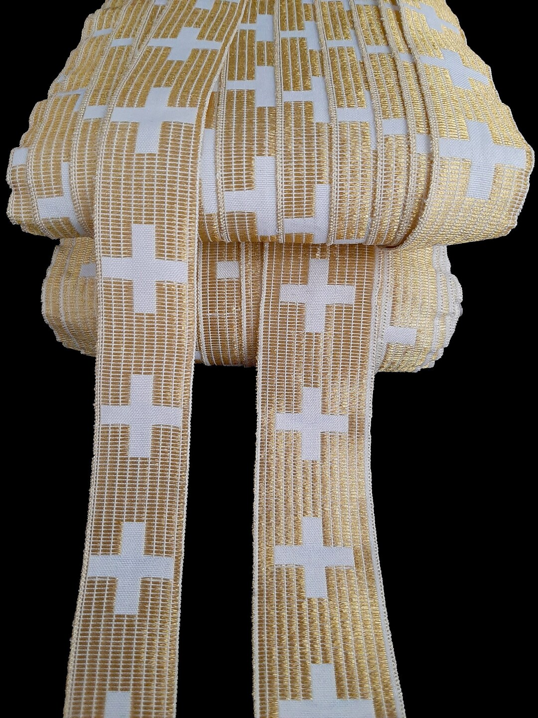 20 Meters Roll Greek Gallon. Church Galoon 2.5cm (1