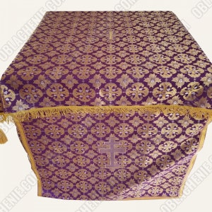 Orthodox Altar Cloth. Top Altar Cover. Altar Vestment. Any Colors and ...
