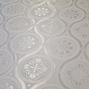 Church fabric for clergy vestments. Nonmetallic brocade. Clergy apparel. Christian cloth. Altar fabric. Ecclesiastical apparel