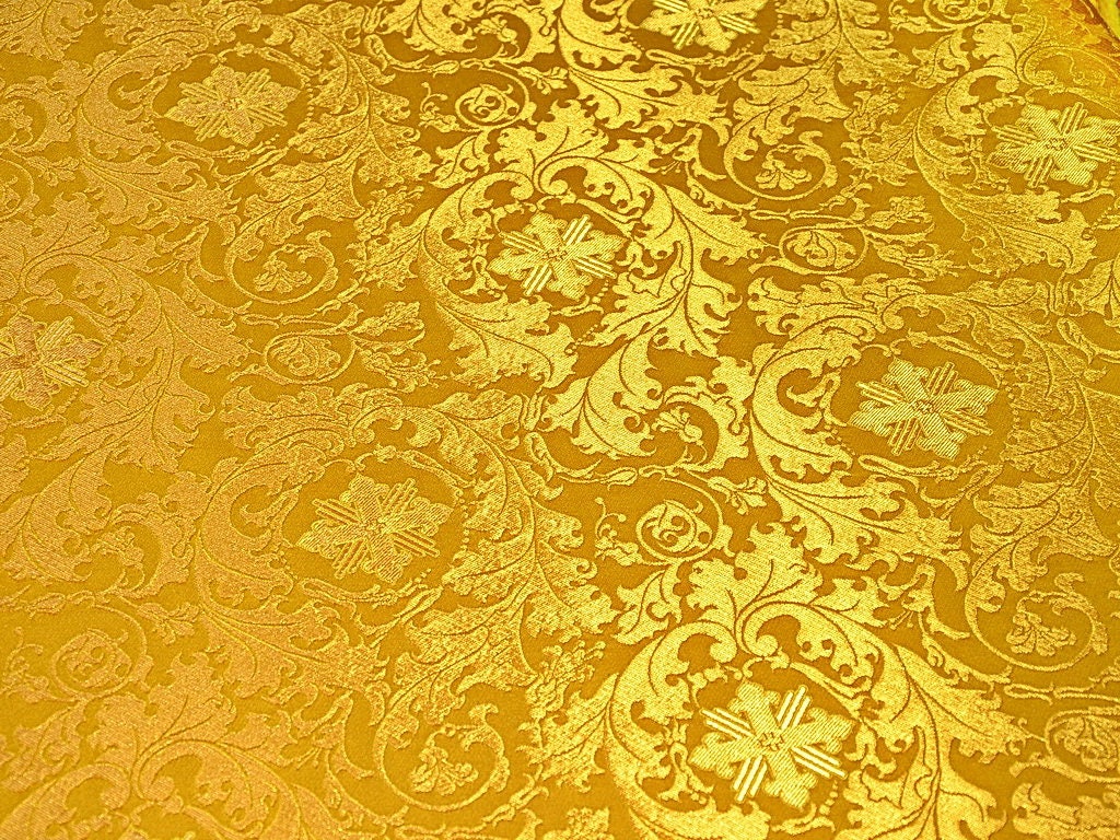 Church Fabric. Nonmetallic Brocade. Liturgical Brocade many - Etsy