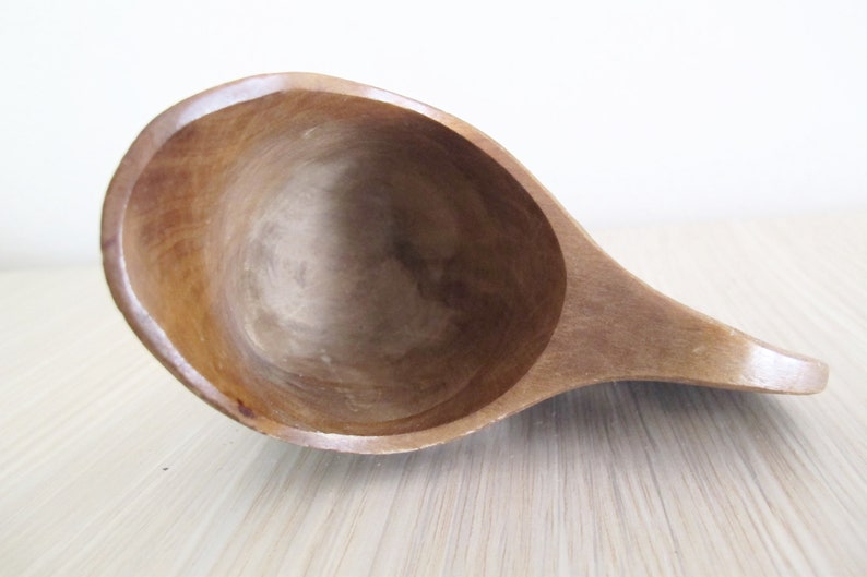 Vintage Wooden Hand Carved Yugoslavian Wedding Cup Etno Etsy