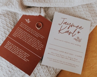 Custom Wedding Invitation Design