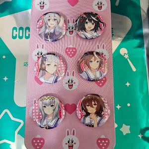 UM Anime Manga Inspired Pinback Buttons