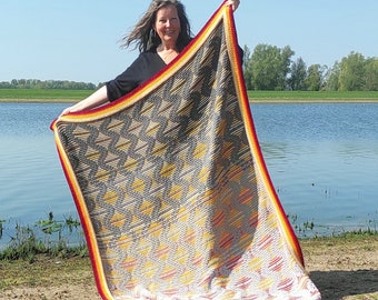 Eb en vloed - Haakpatroon