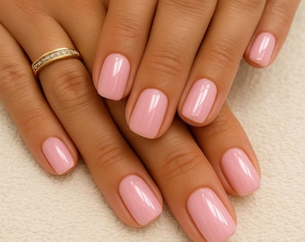 Envolturas de uñas de gel semicuradas / Manicura casera DIY