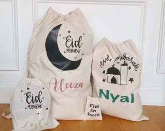 Eid Drawstring Bags | Eid Bags | Eid Mubarak | Ramadan | Eid gift bags | Eid gifts