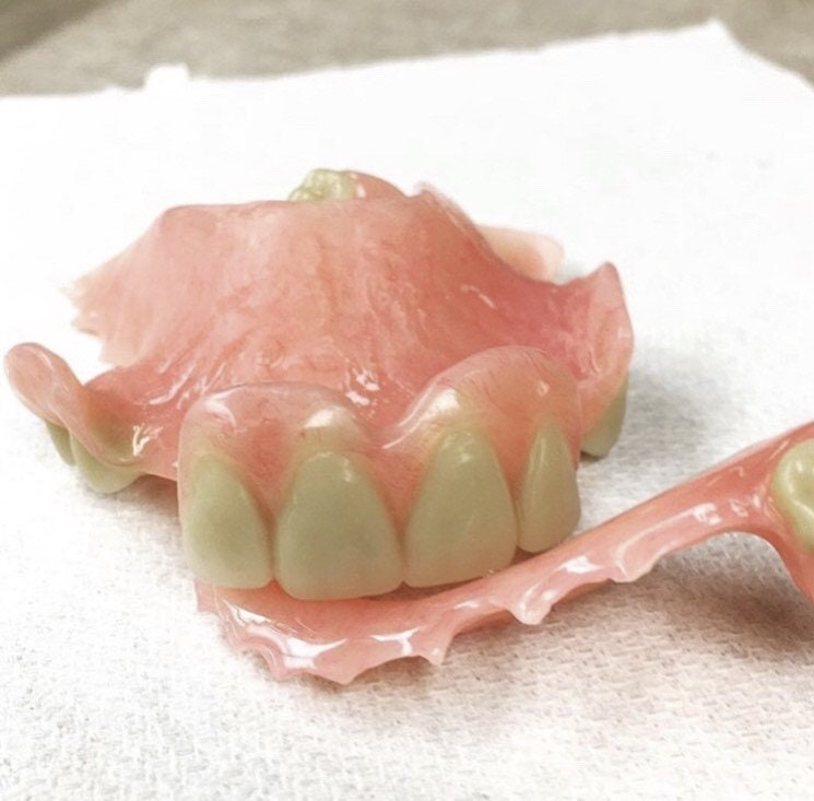 Dentures Horseshoe Custom Dentures Etsy