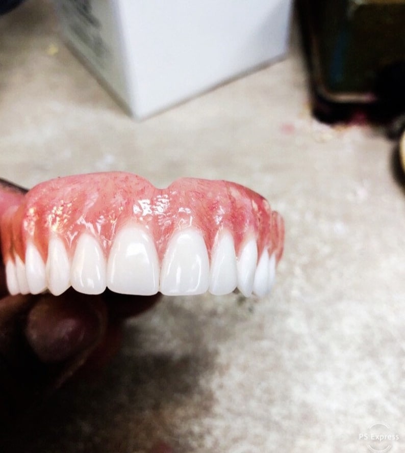 Dentures Horseshoe Custom Dentures Etsy