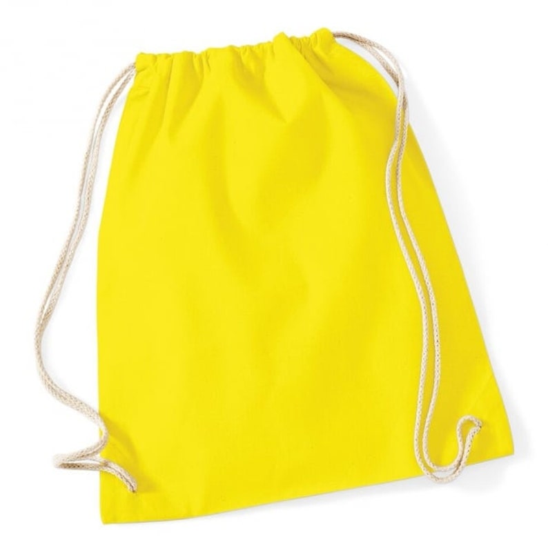 Pram Bag Choose from 10 colours and 4 animals Personalised Animal Drawstring PE Bag ideal for Nursery Childminder 100/% Cotton