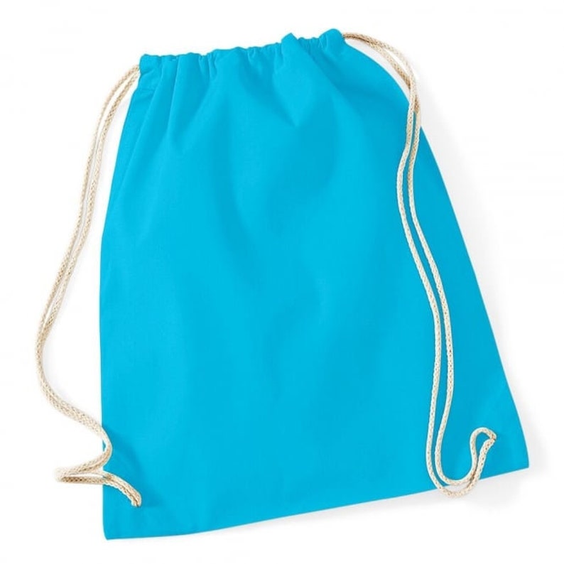 Pram Bag Choose from 10 colours and 4 animals Personalised Animal Drawstring PE Bag ideal for Nursery Childminder 100/% Cotton
