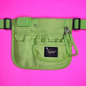 Nurse Fanny Pack Belt, Nurse Organizer Lime Green