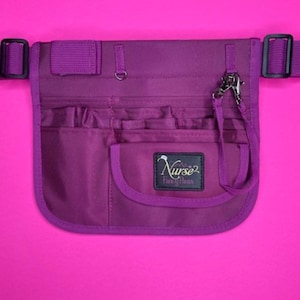 Nurse Fanny Pack Belt, Nurse Organizer Magenta