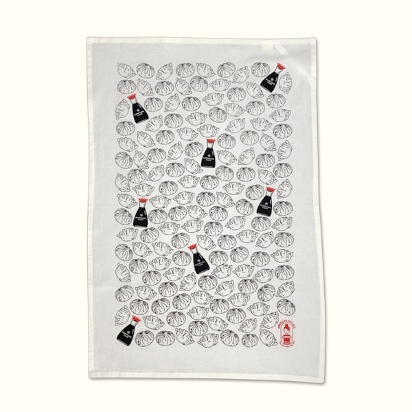 Dumpling Club SF X American Potluck Tea Towel