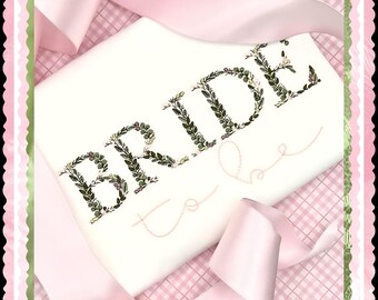 Bride-to-Be super soft, white, cotton, Comfort Colors adult t-shirt; super cute for that bachelorette trip!