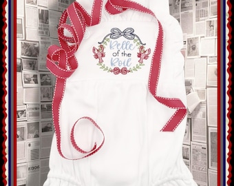 Goin' to a crawfish boil!  Cutest little summer outfit for your Louisiana beauty!