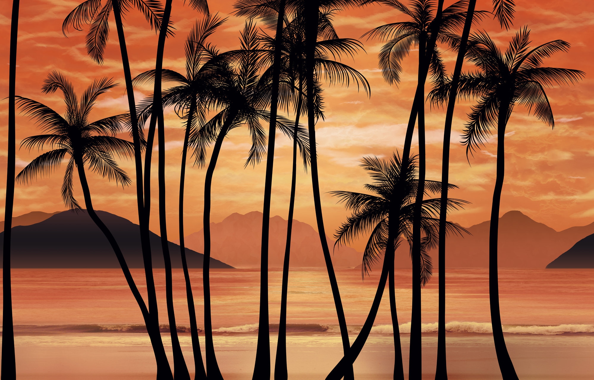 Scarface Tropical Loopable Wallpaper DOWNLOAD - Etsy