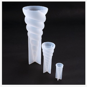 Diy crystal drop mold unicorn horn mirror mirror three unicorn horn silicone mold