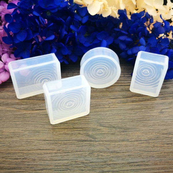 Ripple pendant mold lake water ripple silicone mold crystal drip jewelry