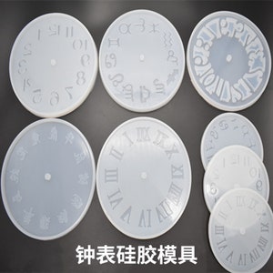 30cm Large Silicone Clock Mould Big Clock Mold High Quality for