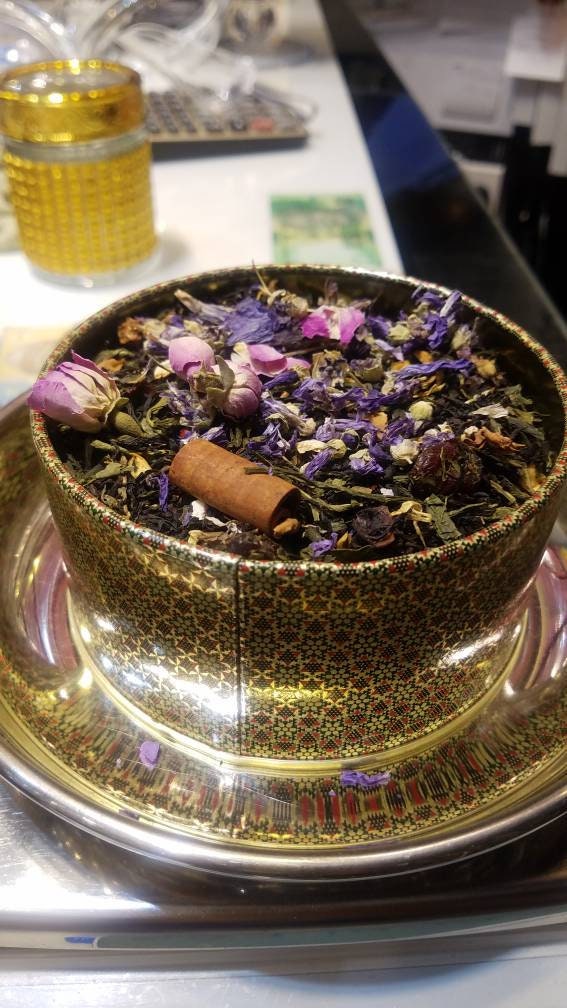 Arabic Tea Made with Fresh Ingredients Straight from Dubai Etsy