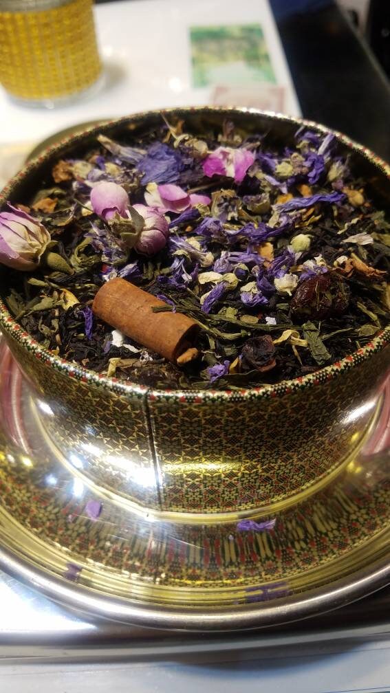 Arabic Tea Made with Fresh Ingredients Straight from Dubai Etsy