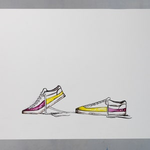 Walk That Walk | Digital | Inktober | Downloadable Print | Printable Wall Art | Wall Art Print