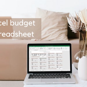 Editable Excel Budget Planner | Weekly & Monthly Money Tracker | Digital Spending Spreadsheet | Microsoft Excel Only | Instant Download