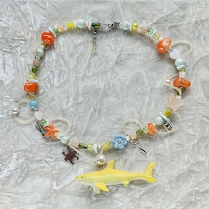 banana shark ⊹ necklace