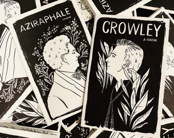 GO Fanzine Azirafel y Crowley