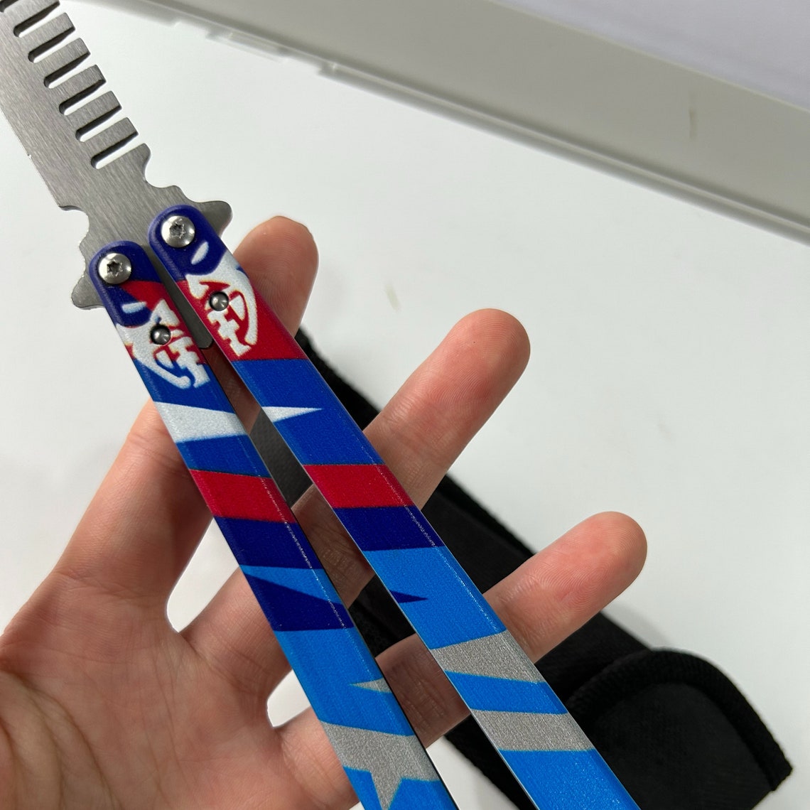 Valorant Yoru Stylish Comb Butterfly Knife Video Game Knife Etsy