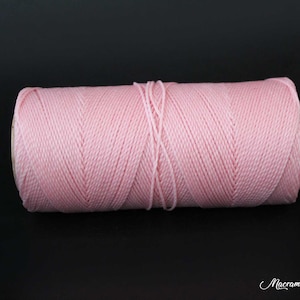 1 mm Waxed Linhasita Cord (15 meters/16 yd), Colour #239, Macrame Cord, Jewelry Cord, Leather cord