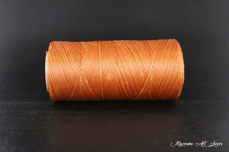 Leather cord Jewelry Cord Macrame Cord 0,5 mm Waxed Linhasita Cord Colour #388