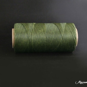 1 mm | 0,75 mm | 0,5 mm Waxed Linhasita Cord (15 meters/16 yd), Colour #88, Macrame Cord, Jewelry Cord, Leather cord
