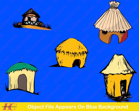 5 Straw Hut Cut Files Digital Drawings Instant Download Clip - Etsy 5 Straw Hut Cut Files Digital Drawings Instant Download Clip - Etsy