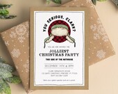 Christmas Vacation Party Invitation, Holiday Party, Corjl 033-11PI
