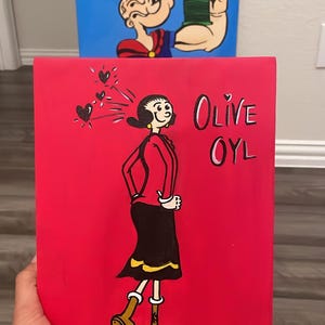 Popeye and Olive Oyl