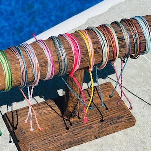 Custom Pura Vida Style Bracelet/Anklet | String Bracelet | Adjustable Bracelet | Waterproof Bracelet | String Bracelet | Puravida | Surfer