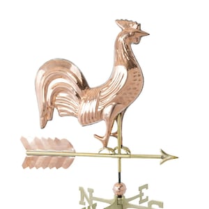 Full Bodied Rooster Weathervane