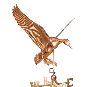 Landing Duck Weathervane